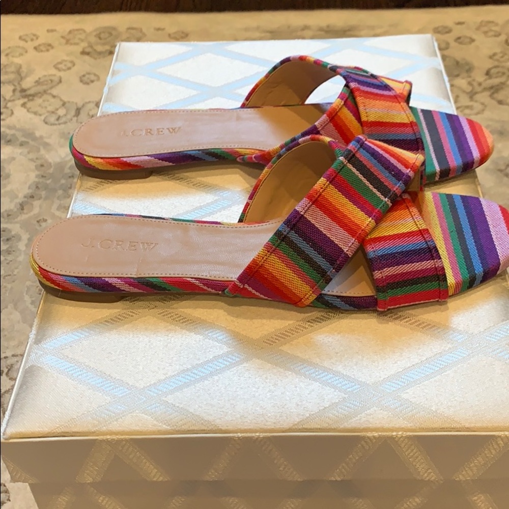 Jcrew Multi Color Slides - image 2